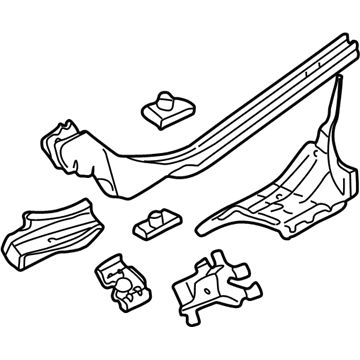 Chrysler 4814700AB Front Rail