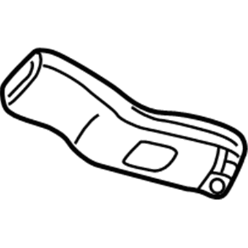 Mopar 5017668AA Floor Duct, Lower