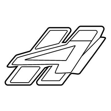 Dodge 68366241AC Nameplate