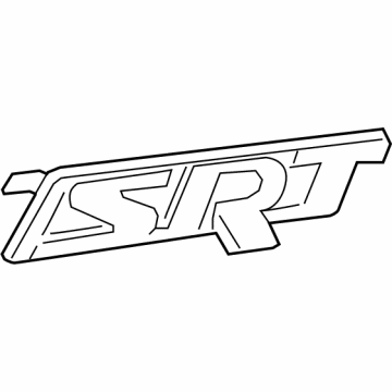 Dodge 68200498AB Nameplate