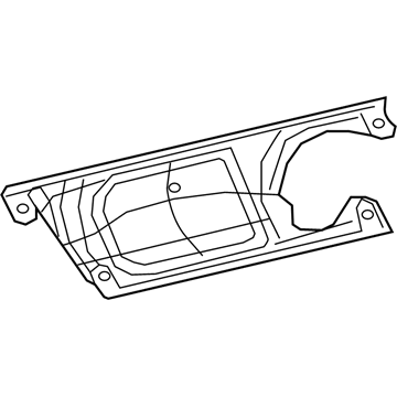 Ram Exhaust Heat Shield - 53032968AF