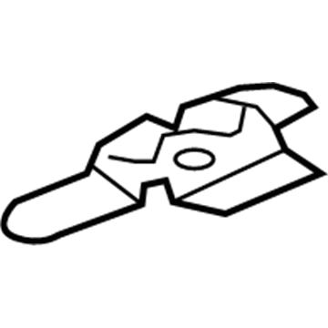 Mopar 5028730AB Front Bracket, Upper