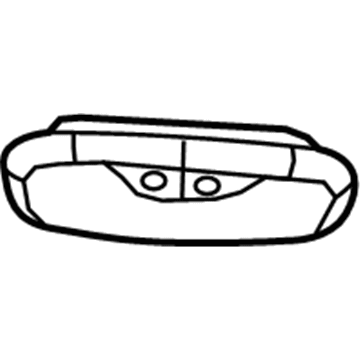 Mopar YQ85DW1AA Reading Lamp Assy