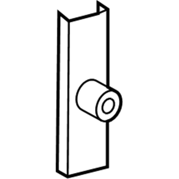 Dodge 5104528AA Spare Bracket