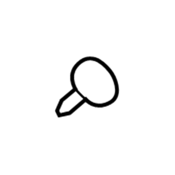 Dodge 6510139AA Wheelhouse Liner Pin