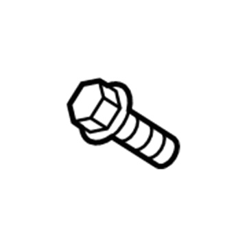 Dodge 6104141AA Fuel Door Screw
