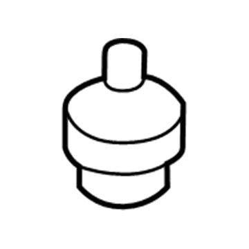 Dodge 4760867AB Antenna, Fixed Grommet