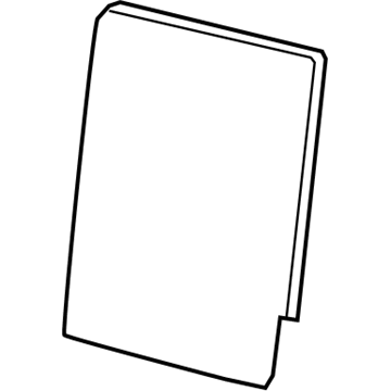 Jeep 1DU461D1AA Seat Belt Bezel