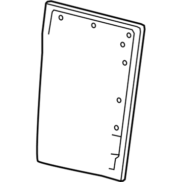 Jeep 1DU471D1AA Seat Back Panel
