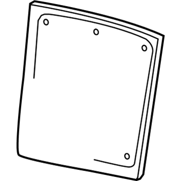 Jeep 1DU201D1AA Seat Back Panel