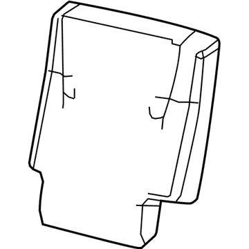 Jeep 1DV261DVAA Seat Back