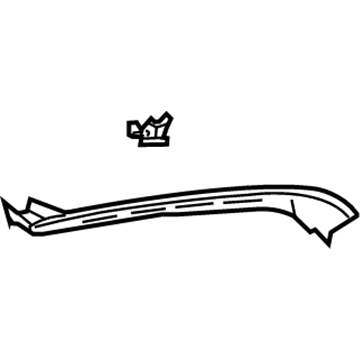 Chrysler 5097976AA Trough