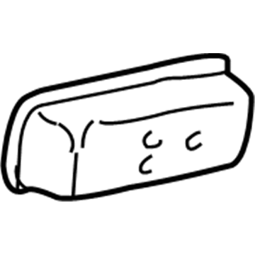 Jeep 55176383AE Handle, Outside