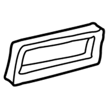 Jeep J3743608 Handle, Outside Gasket