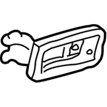 Jeep 55176477AB Handle, Inside