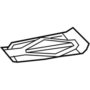 Mopar 52022048AL Skid Plate, Front Mopar 52022048AL Skid Plate, Front