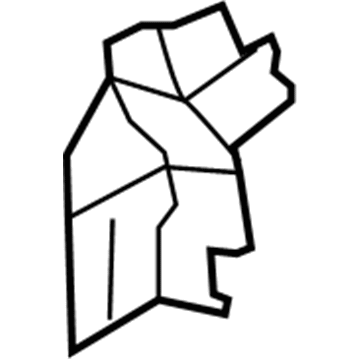 Dodge 5020834AB Striker Reinforcement