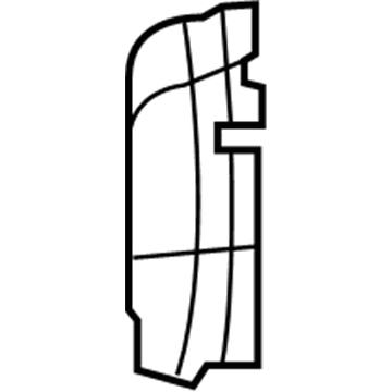 Dodge 68103133AB Wheelhouse Brace