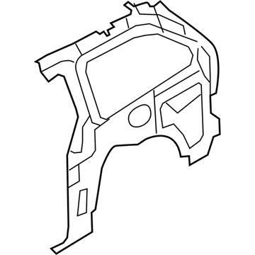 Dodge 4894698AP Inner Panel