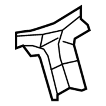 Dodge 5020868AC Upper Pillar Reinforcement