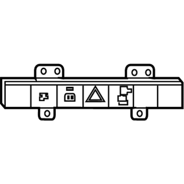 Jeep 4602568AK Switch Panel