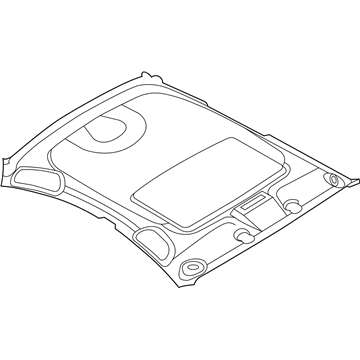 Mopar TJ04TL2AD Headliner