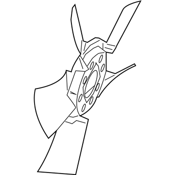 Ram 55056947AA Cooling Fan