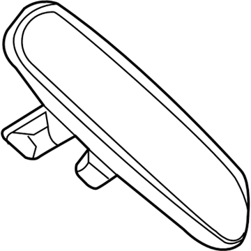 Chrysler Car Mirror - 57010495AC