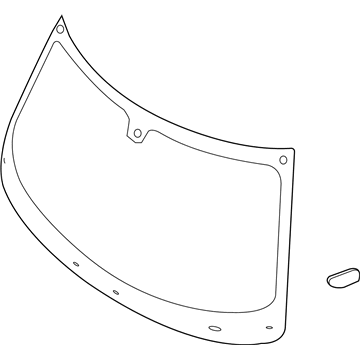 Dodge 68269889AA Windshield