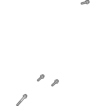 Jeep 6510831AA Bracket Mount Bolt