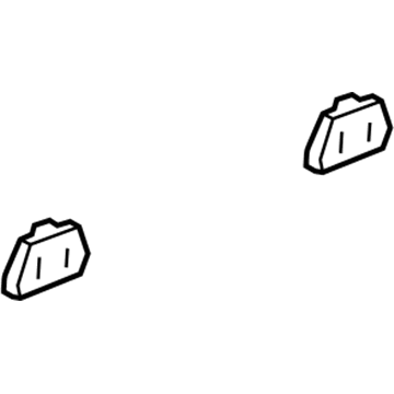 Ram 55372961AD Door Glass Clip