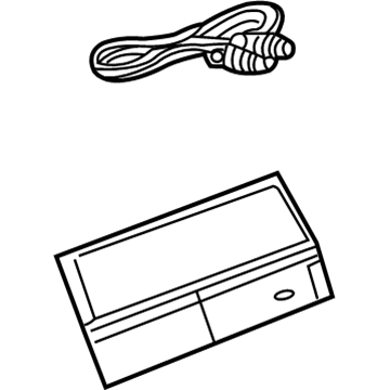 Dodge 82207876 CD Changer Assembly