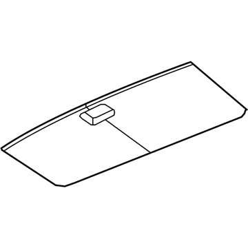 Chrysler 1DP18DW1AB Sunshade