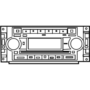 Dodge 5064042AD Radio