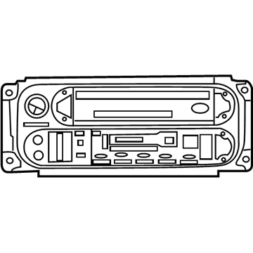 Dodge 5064420AF Radio
