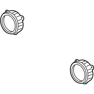 2005 Dodge Durango Car Speakers - 56043161AC