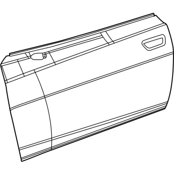 Mopar 68586329AA DOOR-FRONT DOOR OUTER REPAIR