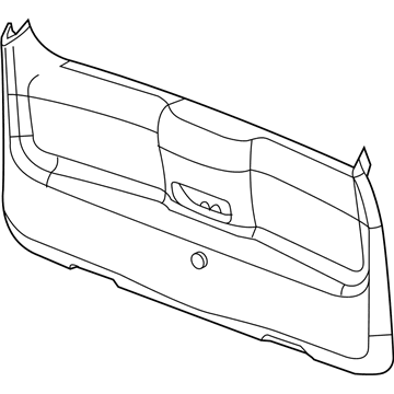 Chrysler 1DH27BD1AC Lower Trim Panel