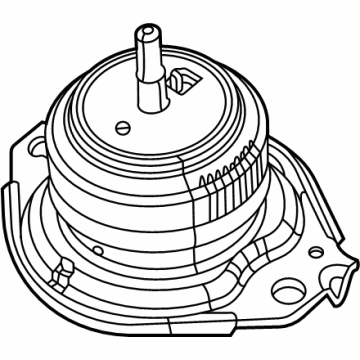 2019 Jeep Grand Cherokee Engine Mount Bracket - 5038830AB