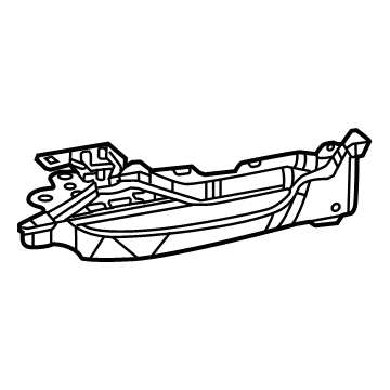 Jeep 68430465AB Lower Support