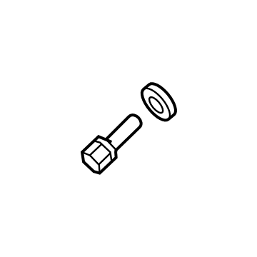 Dodge 6513080AA Crankshaft Pulley Bolt