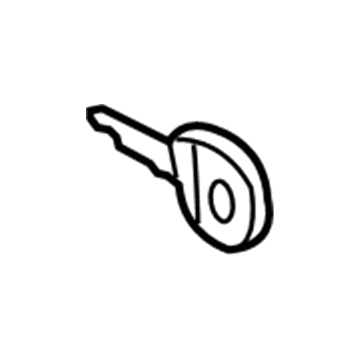 Dodge 68007032AB Key