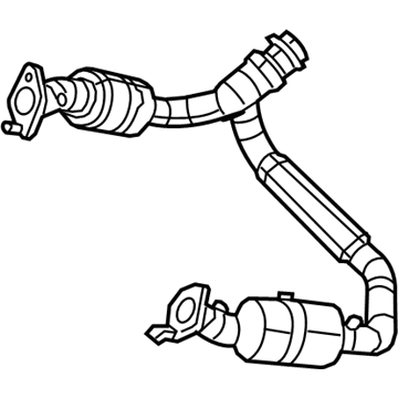 2012 Ram 1500 Exhaust Pipe - 68091824AB