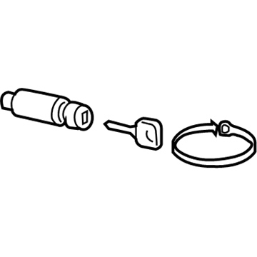 Dodge 5133521AA Lock Assembly