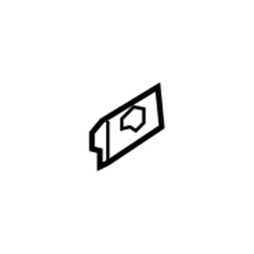 Dodge 5103672AA Handle, Outside Pad