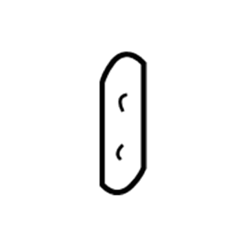 Dodge 5104432AA Bumper Gasket