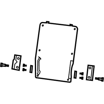 2011 Ram 1500 Armrest - 1PA92XDVAA