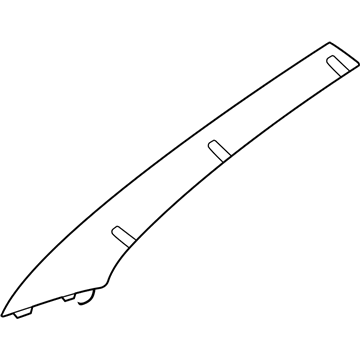 Dodge RC24TL2AG Windshield Pillar Trim