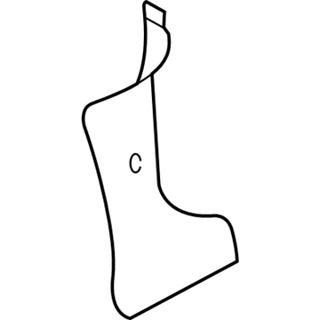 Dodge RC46WL5AE Windshield Pillar Trim