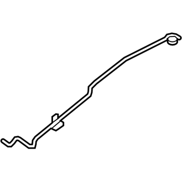 Mopar 55395651AC Support Rod, Front